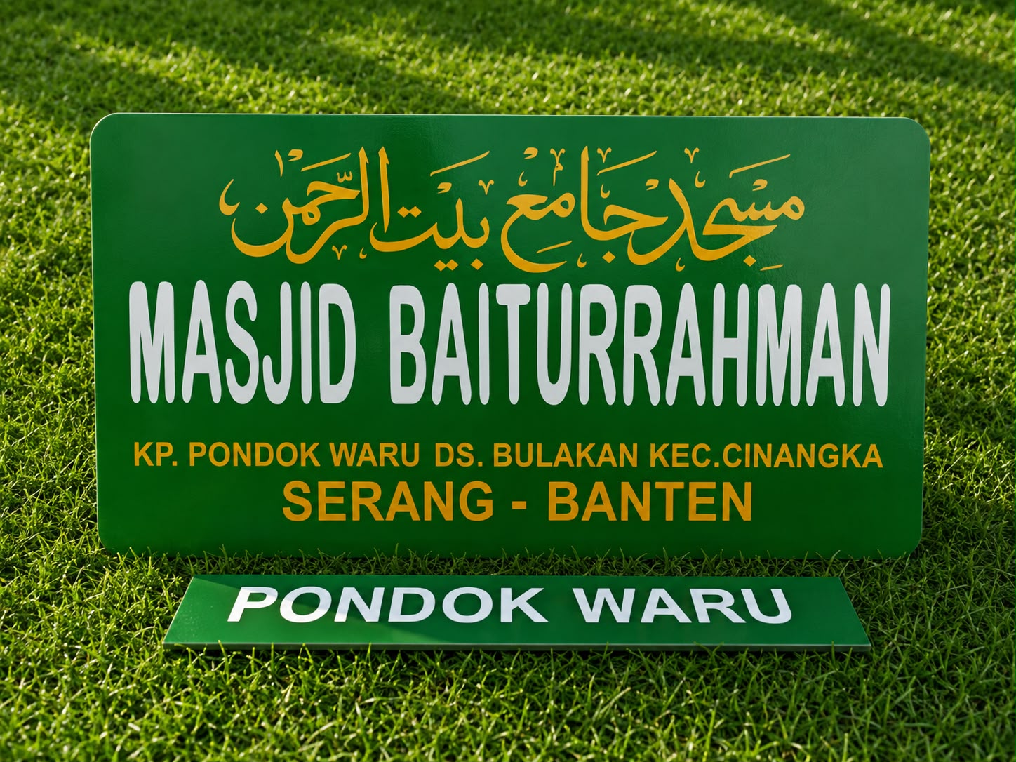 Papan Nama Akrilik