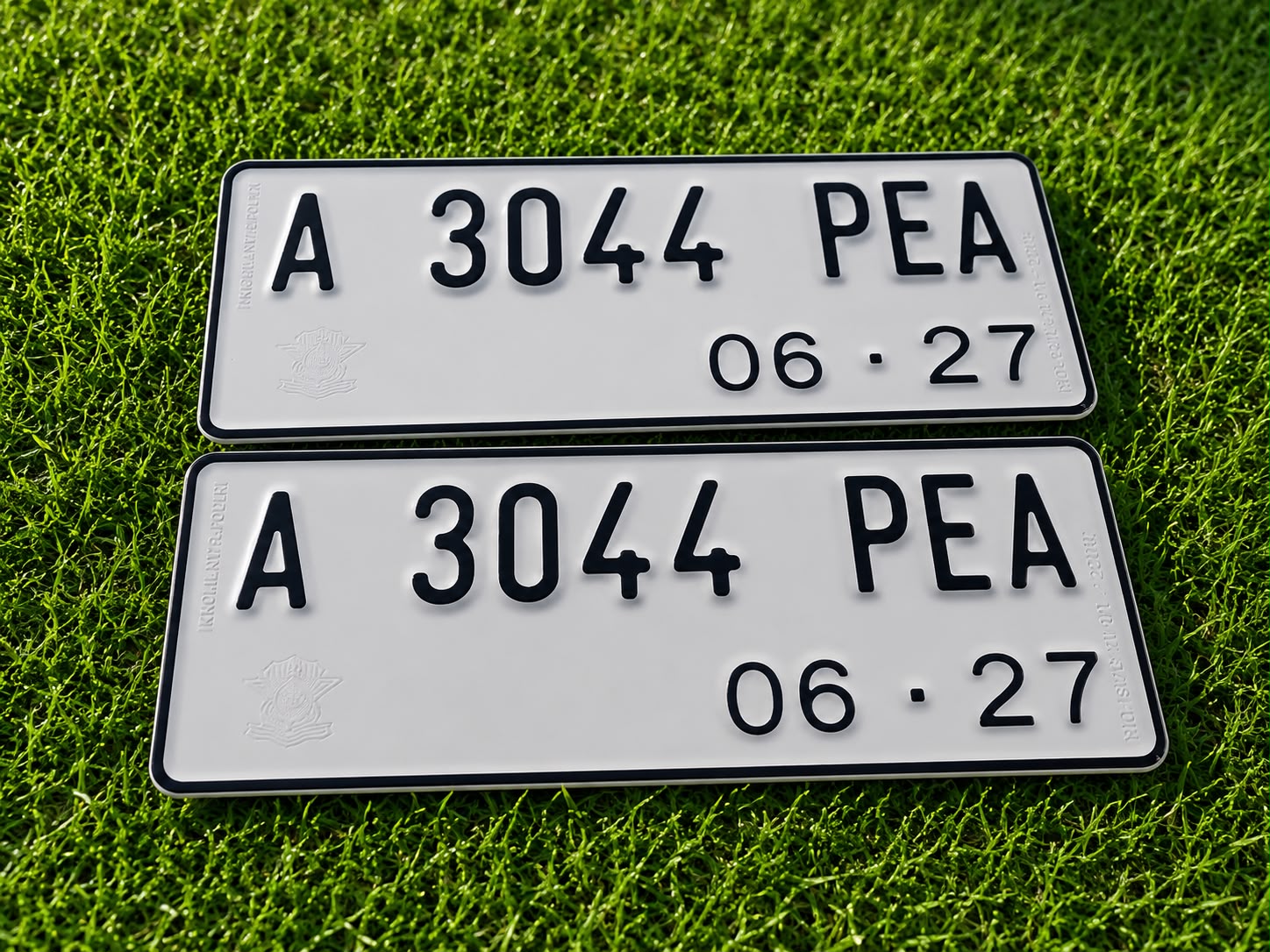 Plat Nomor Motor